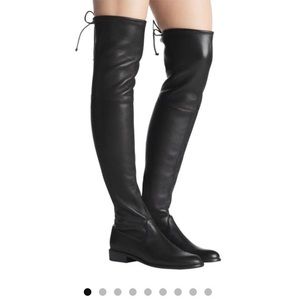 Stuart Weitzman Leather Lowland Boots